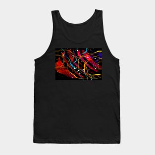 Abstract puzz Tank Top